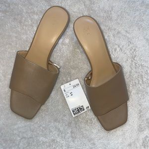 H&M tan heel size 8.5